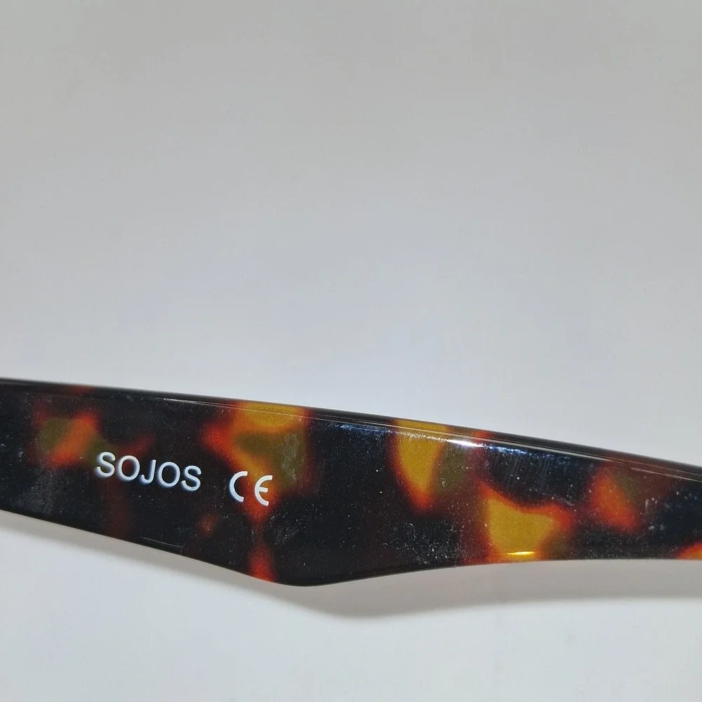 SOJOS Sunglasses Women's Tortoiseshell Cat Eye 52mm UV Protection